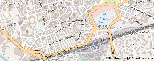 Mappa Asti
