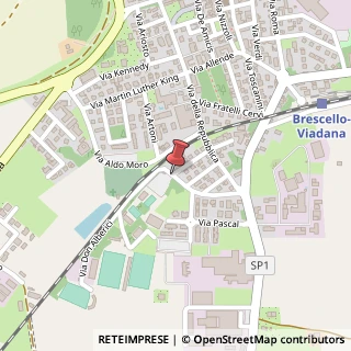 Mappa Via Don D. Alberici,  1, 42041 Brescello, Reggio nell'Emilia (Emilia Romagna)