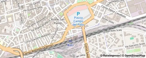Mappa Asti