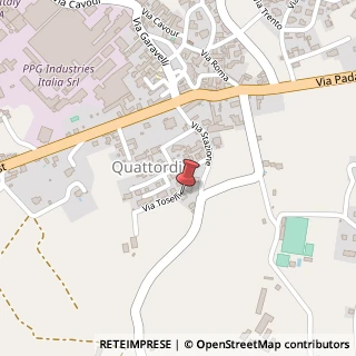 Mappa Via Toselli, 11, 15028 Quattordio, Alessandria (Piemonte)