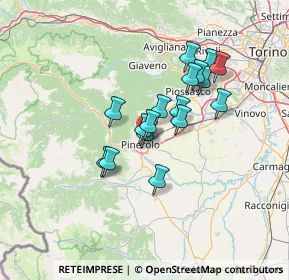 Mappa Strada San Luca, 10064 Pinerolo TO, Italia (10.60471)