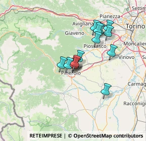 Mappa Strada San Luca, 10064 Pinerolo TO, Italia (10.86214)