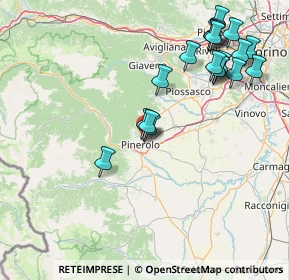 Mappa Strada San Luca, 10064 Pinerolo TO, Italia (18.247)