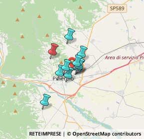 Mappa Strada San Luca, 10064 Pinerolo TO, Italia (1.73545)