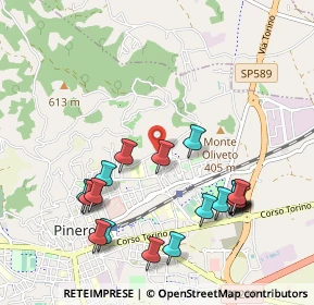 Mappa Strada San Luca, 10064 Pinerolo TO, Italia (1.107)