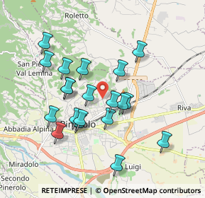 Mappa Strada San Luca, 10064 Pinerolo TO, Italia (1.705)