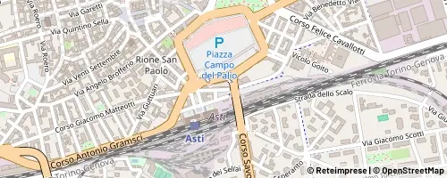 Mappa Asti
