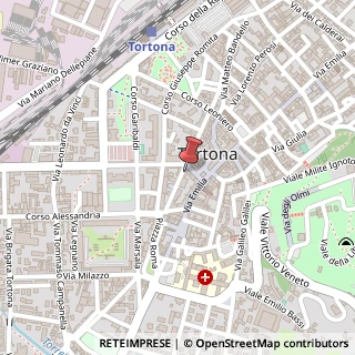 Mappa Via Calcinara, 13, 15057 Tortona, Alessandria (Piemonte)