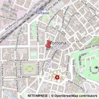 Mappa Piazza mietta 3, 15057 Tortona, Alessandria (Piemonte)
