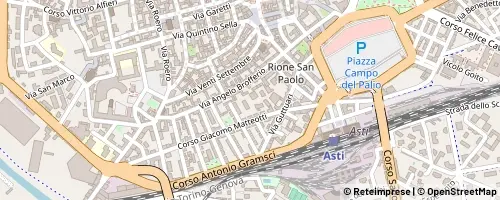 Mappa Asti