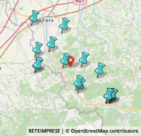 Mappa Località Giarone, 27052 Rocca Susella PV, Italia (8.10438)