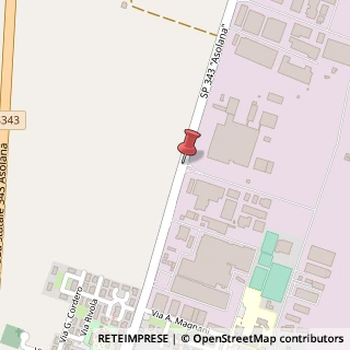 Mappa Strada asolana 40, 43056 Torrile, Parma (Emilia Romagna)