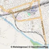 Karte Asti