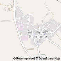 Map Castagnole Piemonte