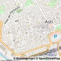 Karte Asti
