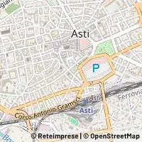 Kaart Asti