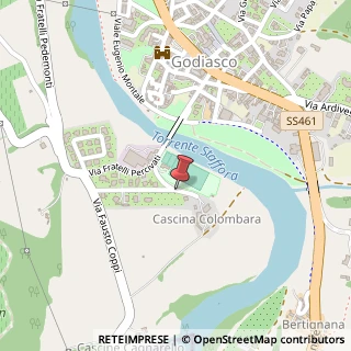 Mappa Viale cristoforo colombo 37, 27055 Godiasco Salice Terme, Pavia (Lombardia)