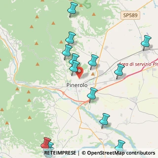 Mappa Via Paolo Boselli, 10064 Pinerolo TO, Italia (5.35571)