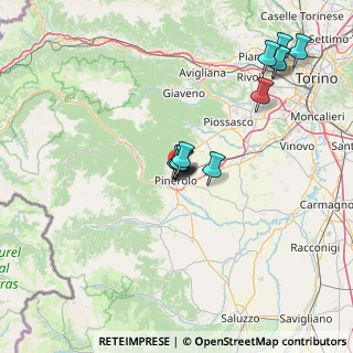 Mappa Via Achille Grandi, 10064 Pinerolo TO, Italia (14.12917)