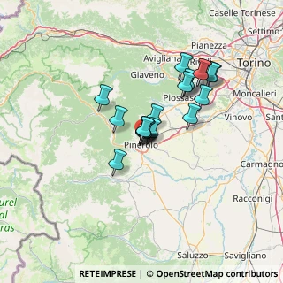 Mappa Via Achille Grandi, 10064 Pinerolo TO, Italia (10.3975)