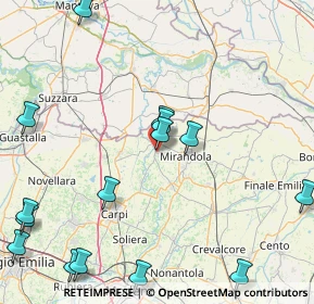 Mappa Via Rizzatti, 41039 San Possidonio MO, Italia (22.468)