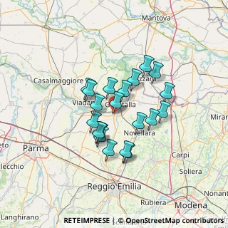 Mappa SS 63, 42044 Marinona RE, Italia (10.488)