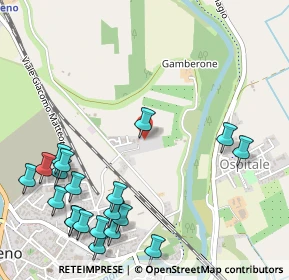 Mappa Via Guidorzi, 44012 Bondeno FE, Italia (0.7005)