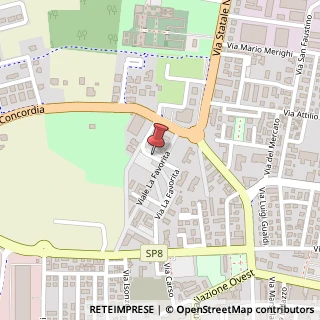Mappa Via dell' orto, 41037 Mirandola, Modena (Emilia Romagna)