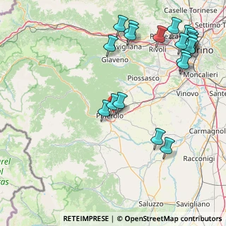 Mappa Via Colletto, 10064 Pinerolo TO, Italia (21.397)