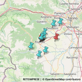 Mappa Via Colletto, 10064 Pinerolo TO, Italia (8.00083)