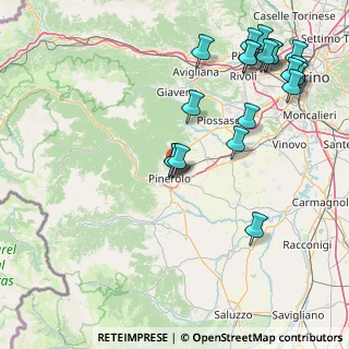 Mappa Via Colletto, 10064 Pinerolo TO, Italia (20.2775)