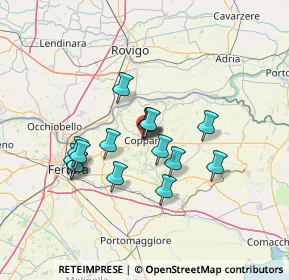 Mappa Via Carlo Pisacane, 44034 Copparo FE, Italia (11.36813)