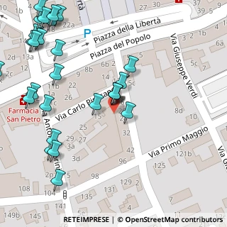 Mappa Via Carlo Pisacane, 44034 Copparo FE, Italia (0.07143)