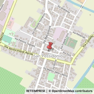 Mappa Via Antonio Gramsci, 21, 41039 San Possidonio, Modena (Emilia Romagna)