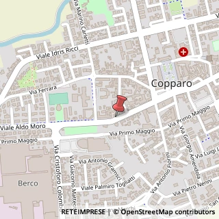 Mappa Viale Giosuè Carducci, 15, 44034 Copparo, Ferrara (Emilia Romagna)