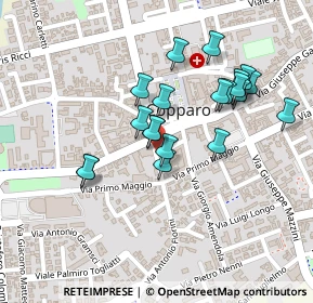 Mappa Via Antonio Fiorini, 44034 Copparo FE, Italia (0.2025)