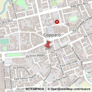 Mappa Via Antonio Fiorini, 2C, 44034 Copparo, Ferrara (Emilia Romagna)