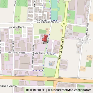 Mappa Via Luther King, 14, 42044 Gualtieri, Reggio nell'Emilia (Emilia Romagna)