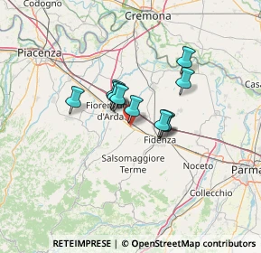 Mappa Via I Maggio, 29010 Alseno PC, Italia (8.40727)