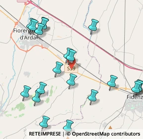 Mappa Via I Maggio, 29010 Alseno PC, Italia (5.0355)