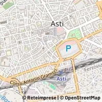 Kaart Asti