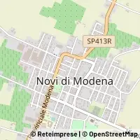 Map Novi di Modena