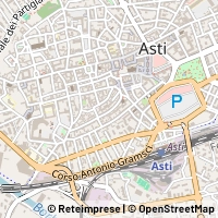 Mapa Asti
