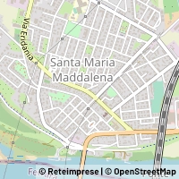 नक्शा Occhiobello