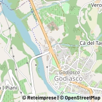 Mapa Godiasco Salice Terme