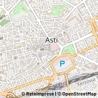 Karte Asti