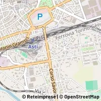 Karte Asti