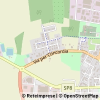 Karte Mirandola