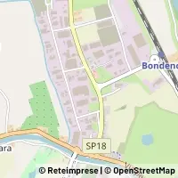 Hartă Bondeno