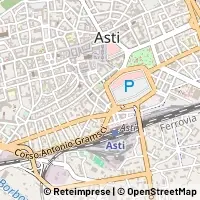 Mapa Asti